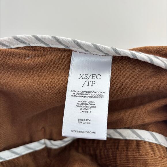 Retro Cabi Courderoy Jacket Women's Brown Coat Size XS Cotton Blend - Picture 6 of 6